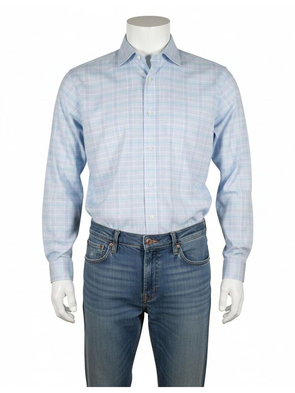 🔥 PREMIUM COMFORT | Tommy Hilfiger XL TH Flex Supima Shirt Soft Blue